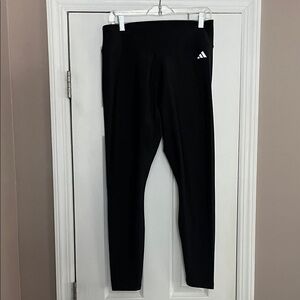 Adidas ladies Black shiny Leggings